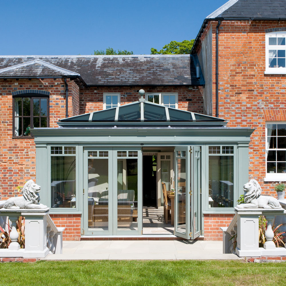 A LARGER, ORANGERY-STYLE REAR EXTENSION