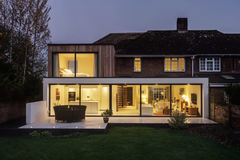 AN EXPANSIVE DOUBLE STOREY HOUSE EXTENSION