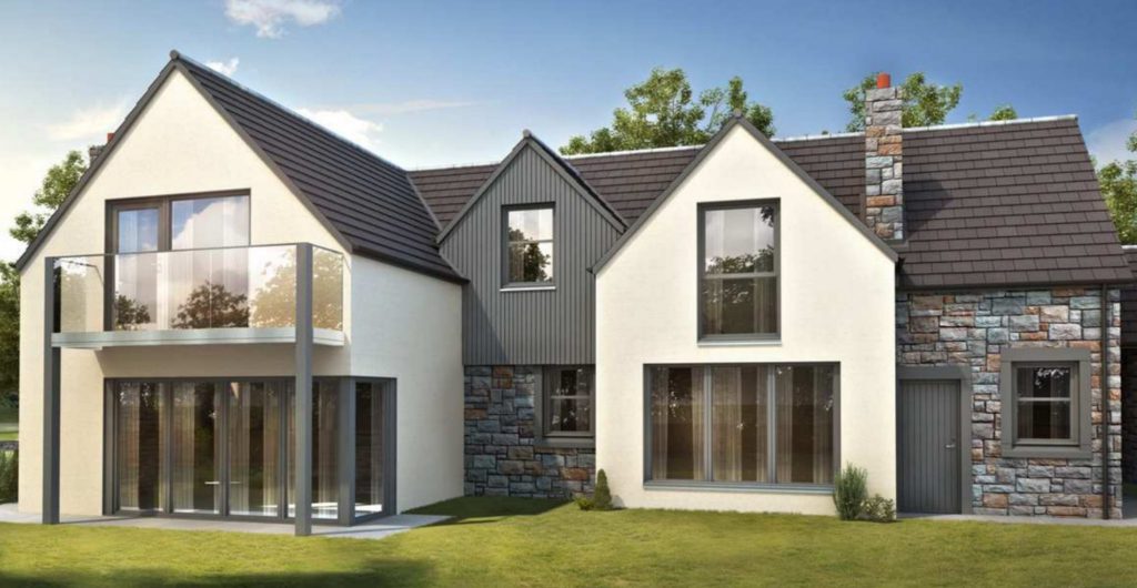 single storey developement in glasgow,