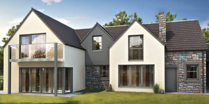 single storey developement in glasgow,